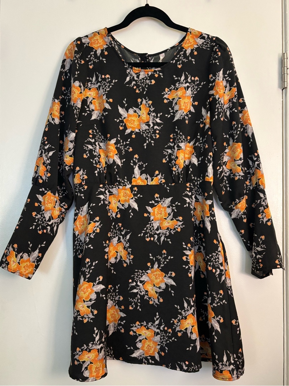 Free People Parker Floral Mini Dress Size 8 - Picture 2 of 3
